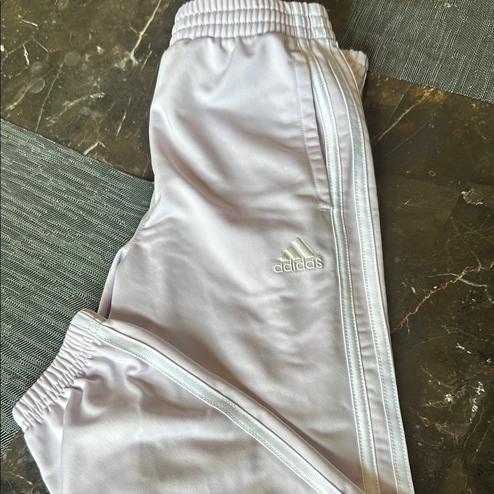 Adidas Kids Lilac Track Pants